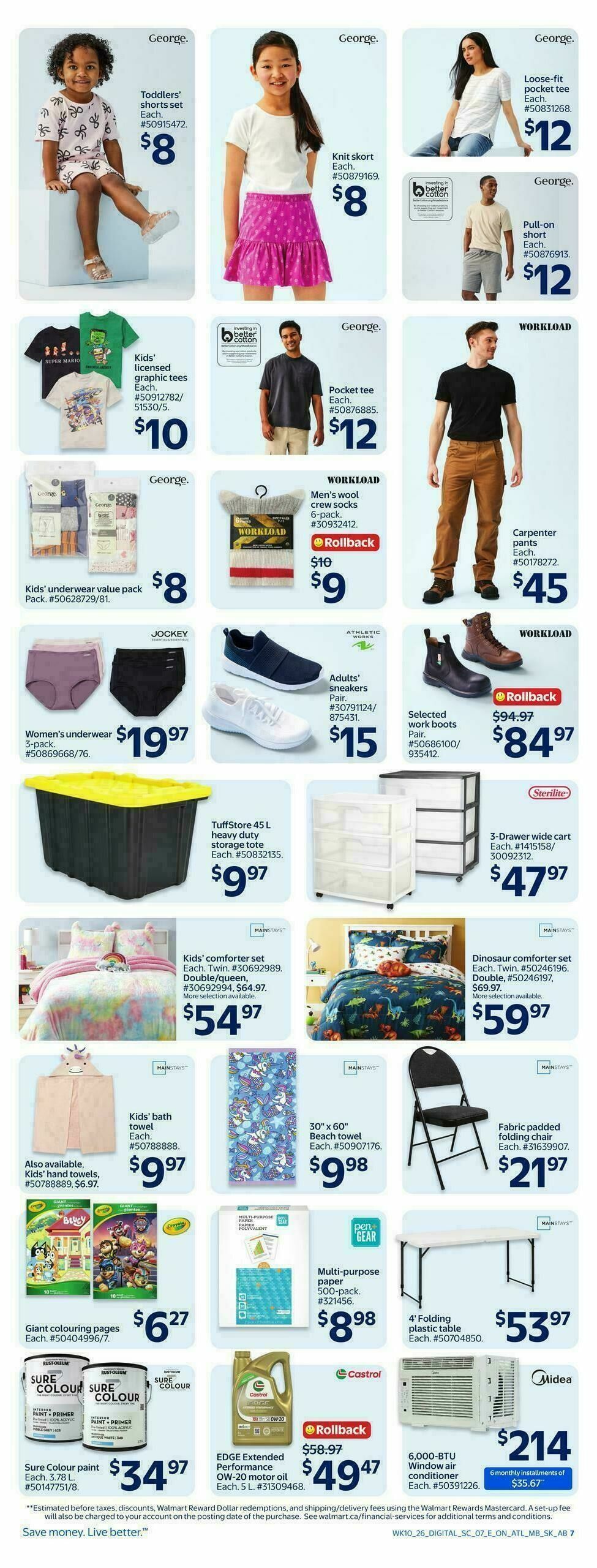 Walmart Flyer from April 2
