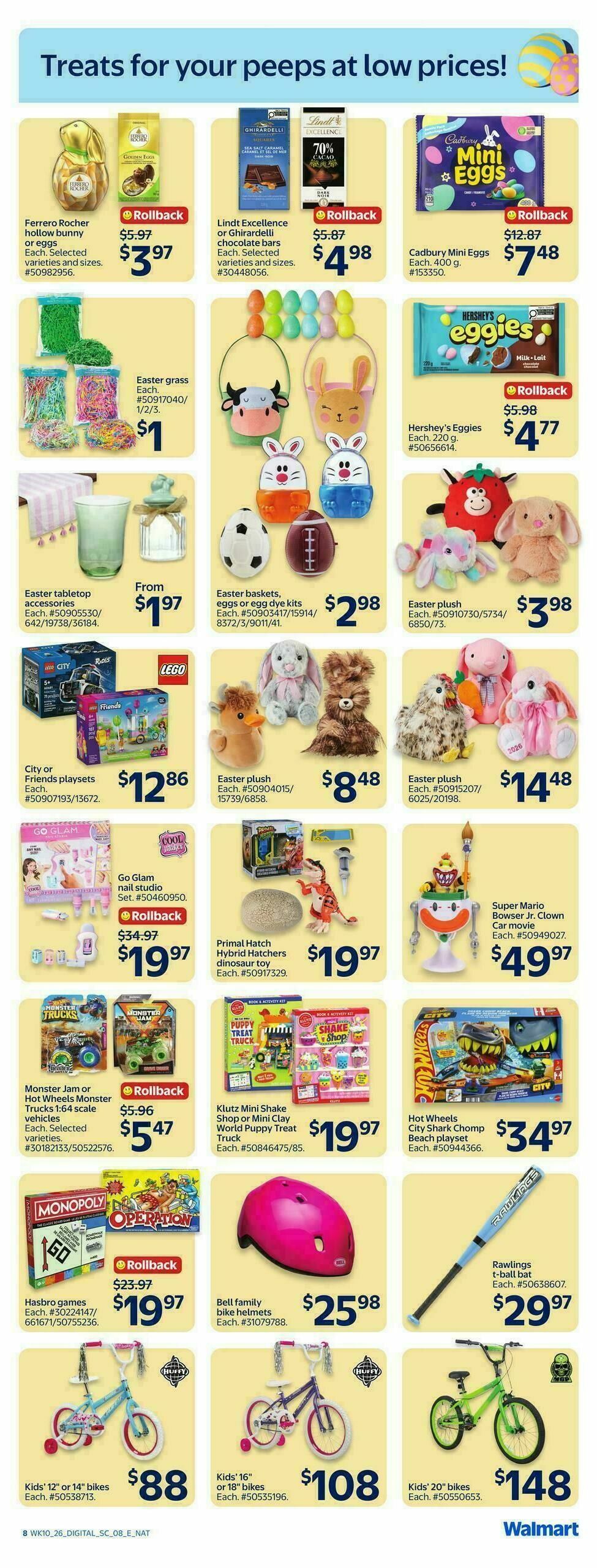 Walmart Flyer from April 2
