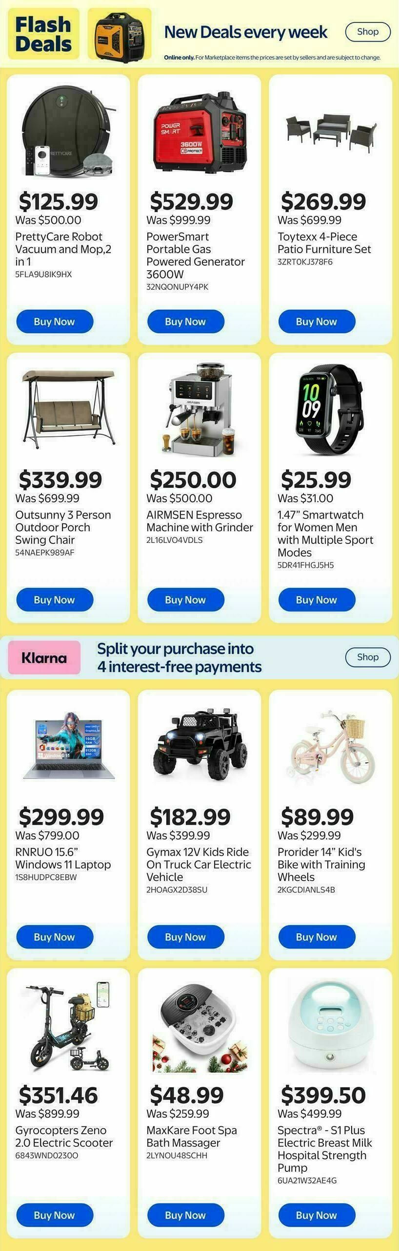 Walmart Flyer from April 2