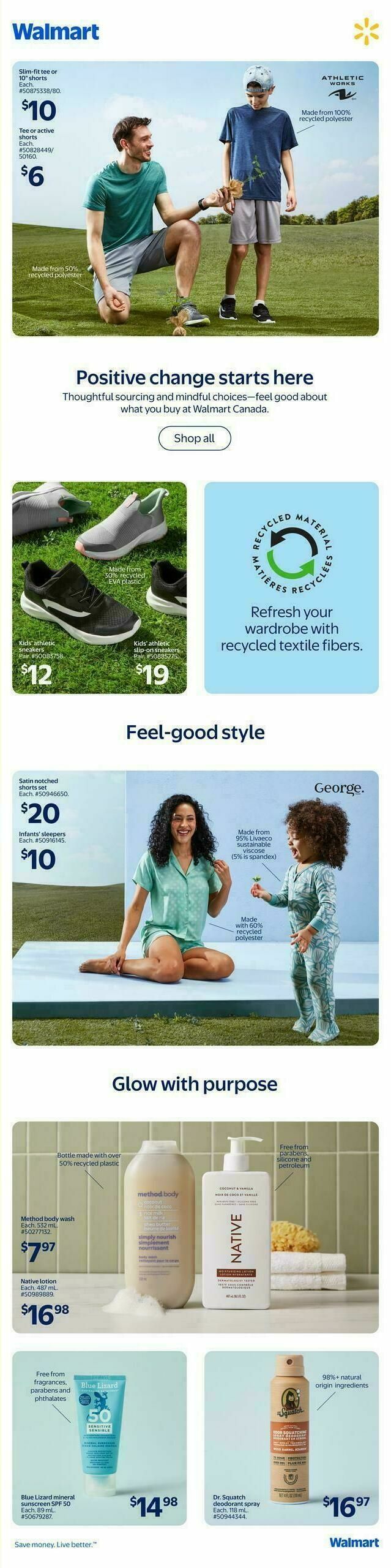 Walmart Flyer from April 2