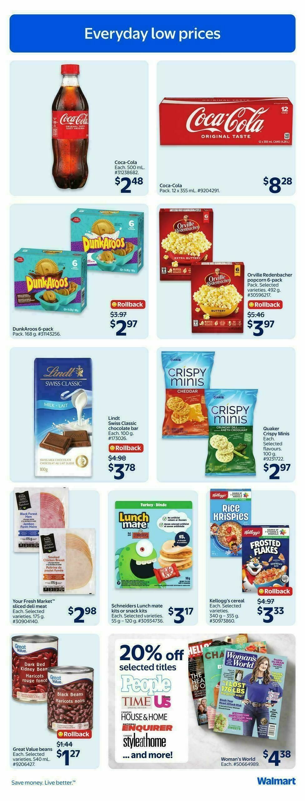 Walmart Flyer from April 2