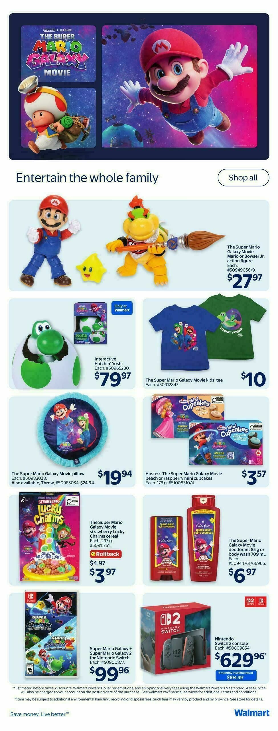 Walmart Flyer from April 2