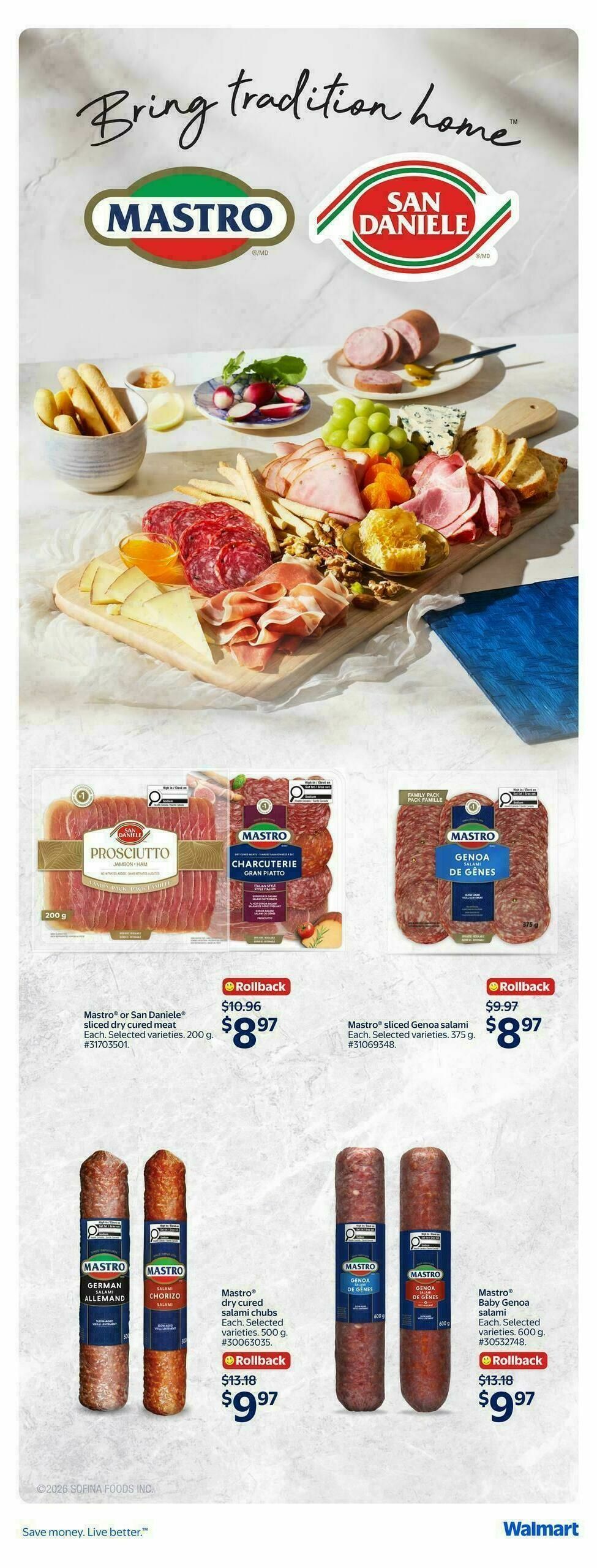 Walmart Flyer from April 2
