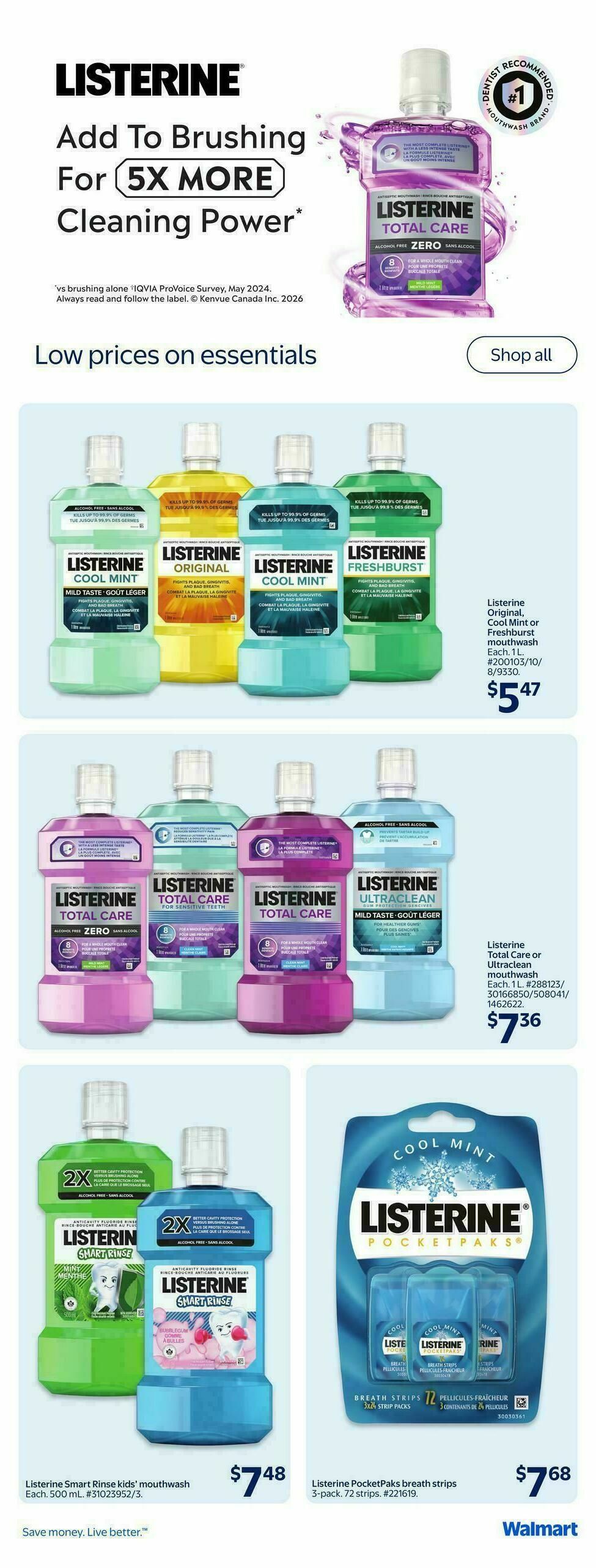 Walmart Flyer from April 2