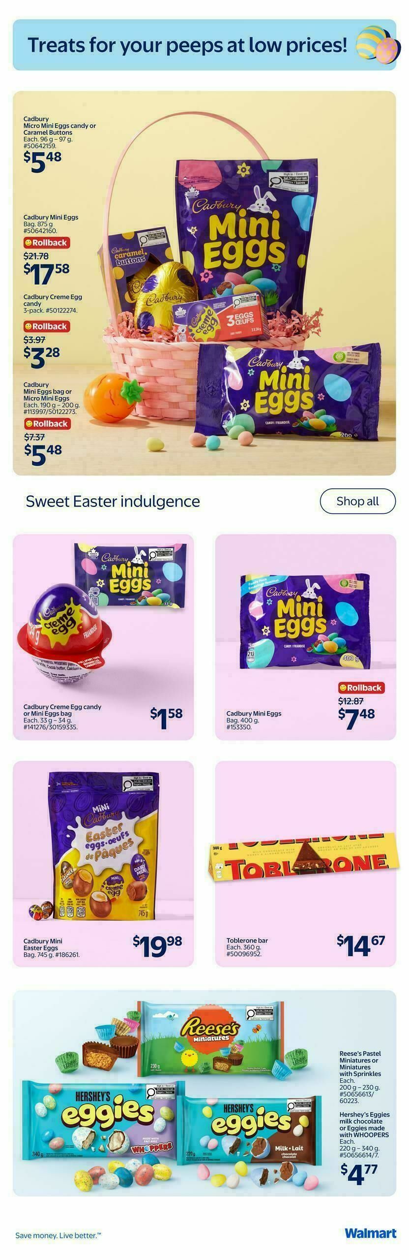 Walmart Flyer from April 2
