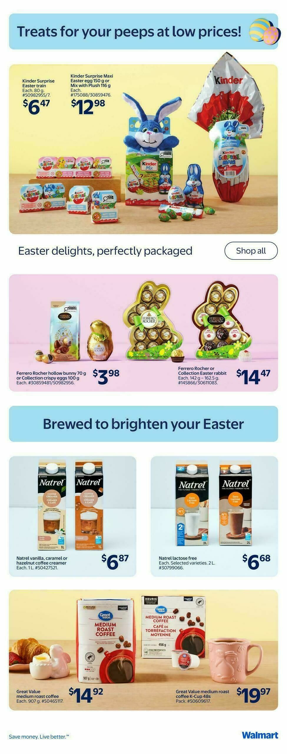 Walmart Flyer from April 2