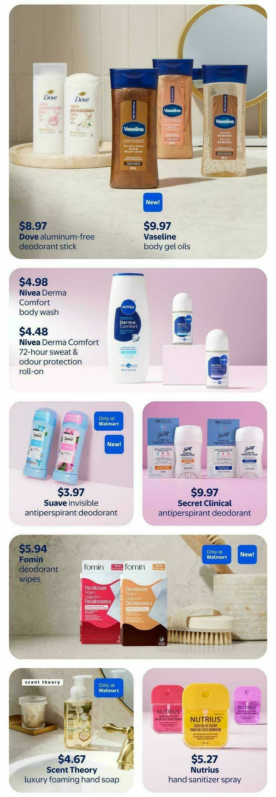 Walmart Spring Beauty Flyer from April 2