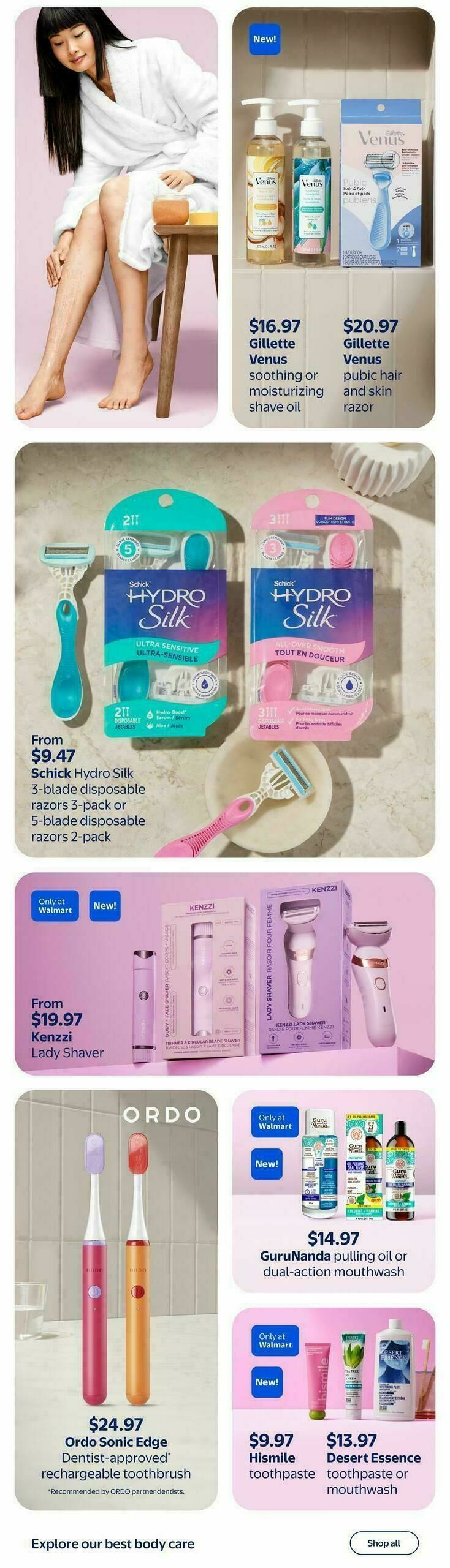 Walmart Spring Beauty Flyer from April 2