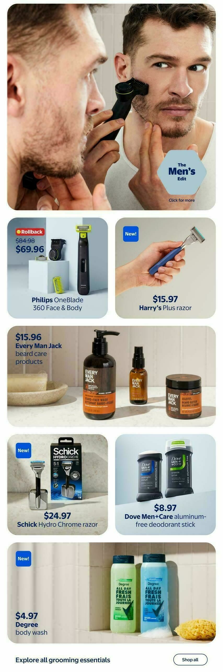 Walmart Spring Beauty Flyer from April 2