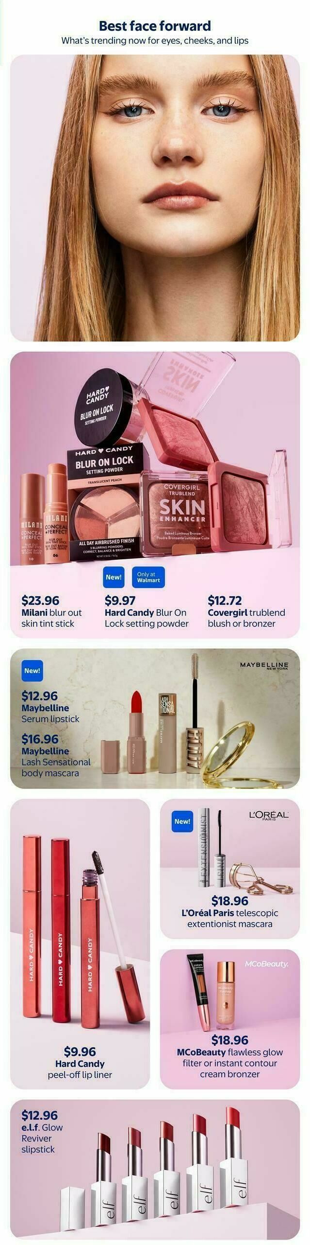 Walmart Spring Beauty Flyer from April 2