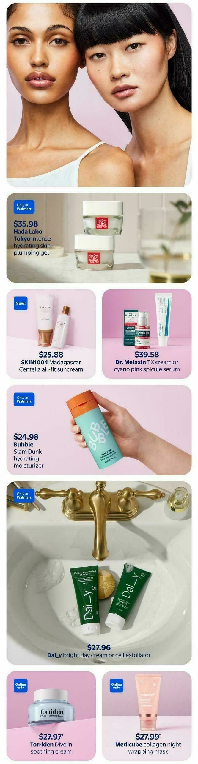 Walmart Spring Beauty Flyer from April 2