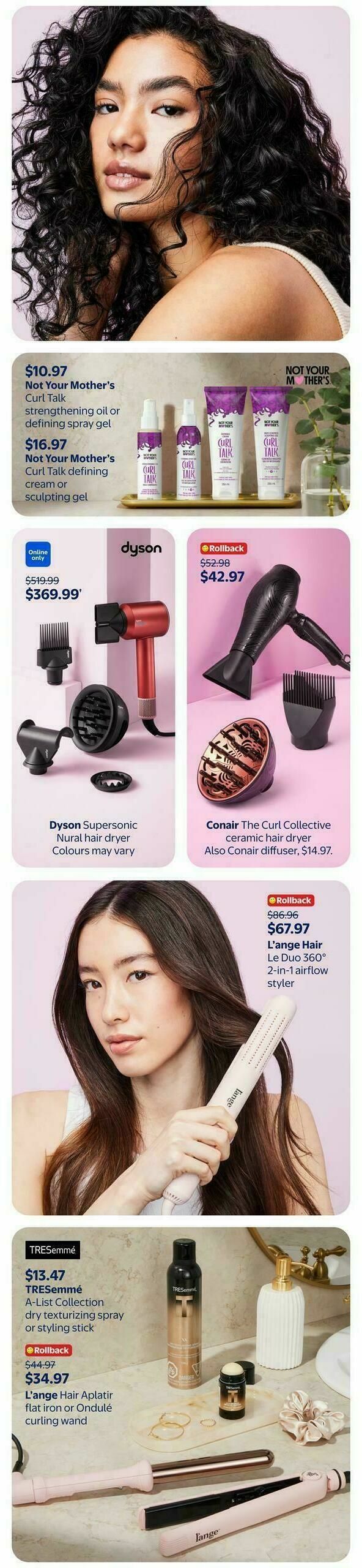 Walmart Spring Beauty Flyer from April 2
