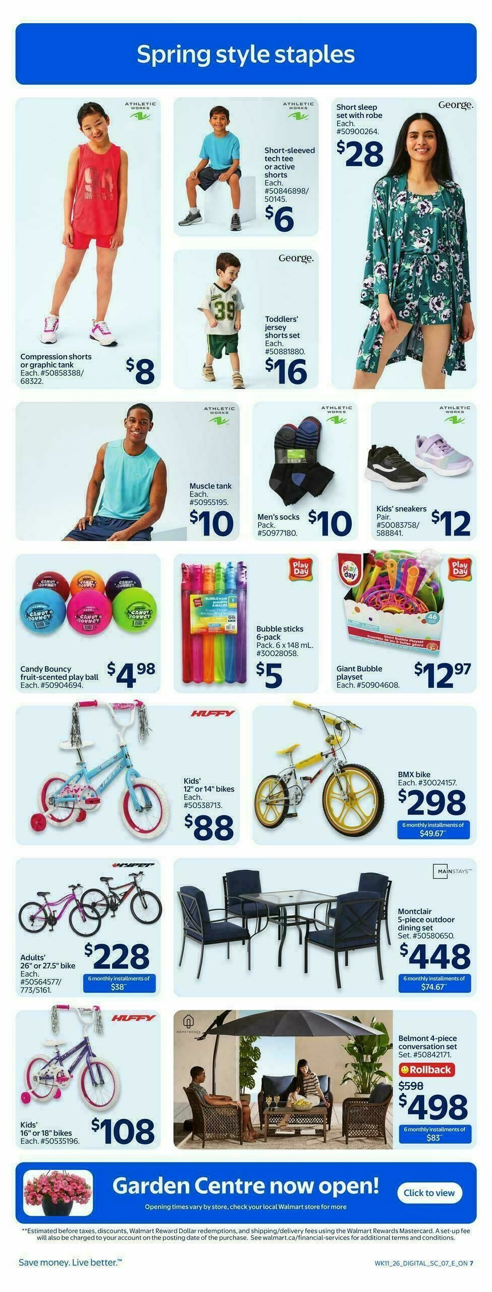 Walmart Flyer from April 9