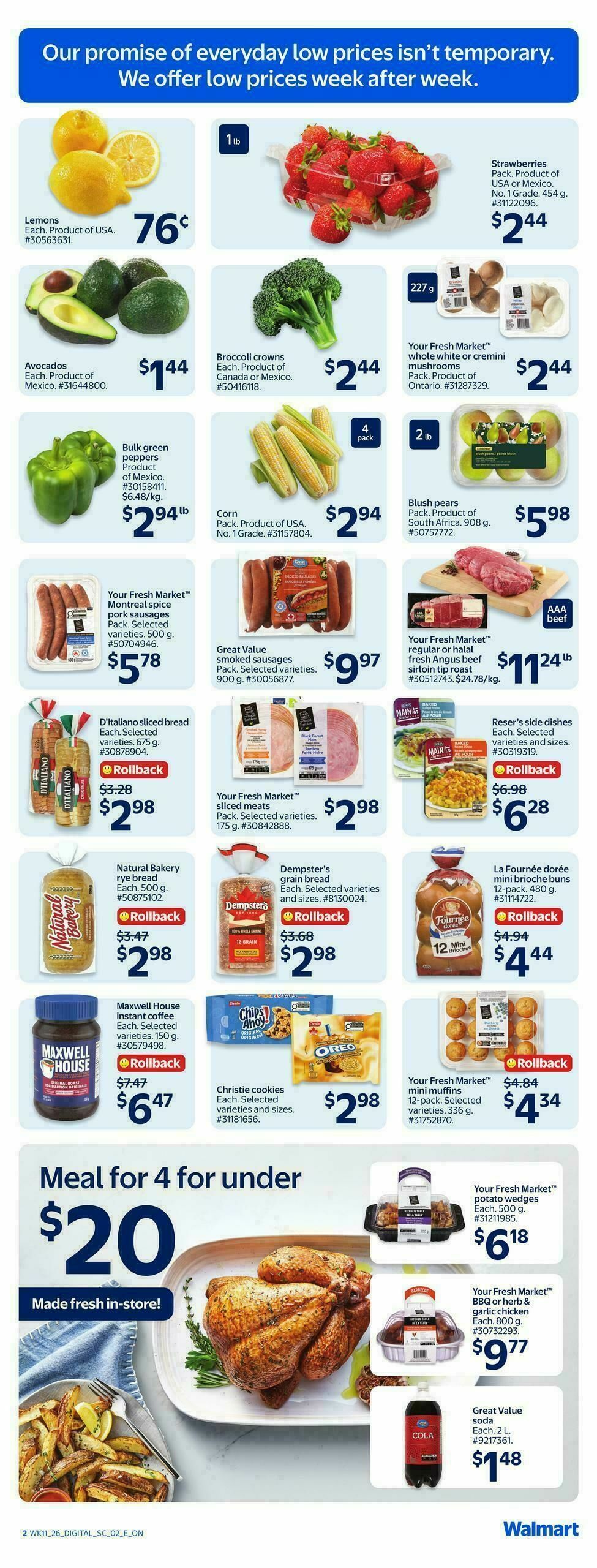 Walmart Flyer from April 9