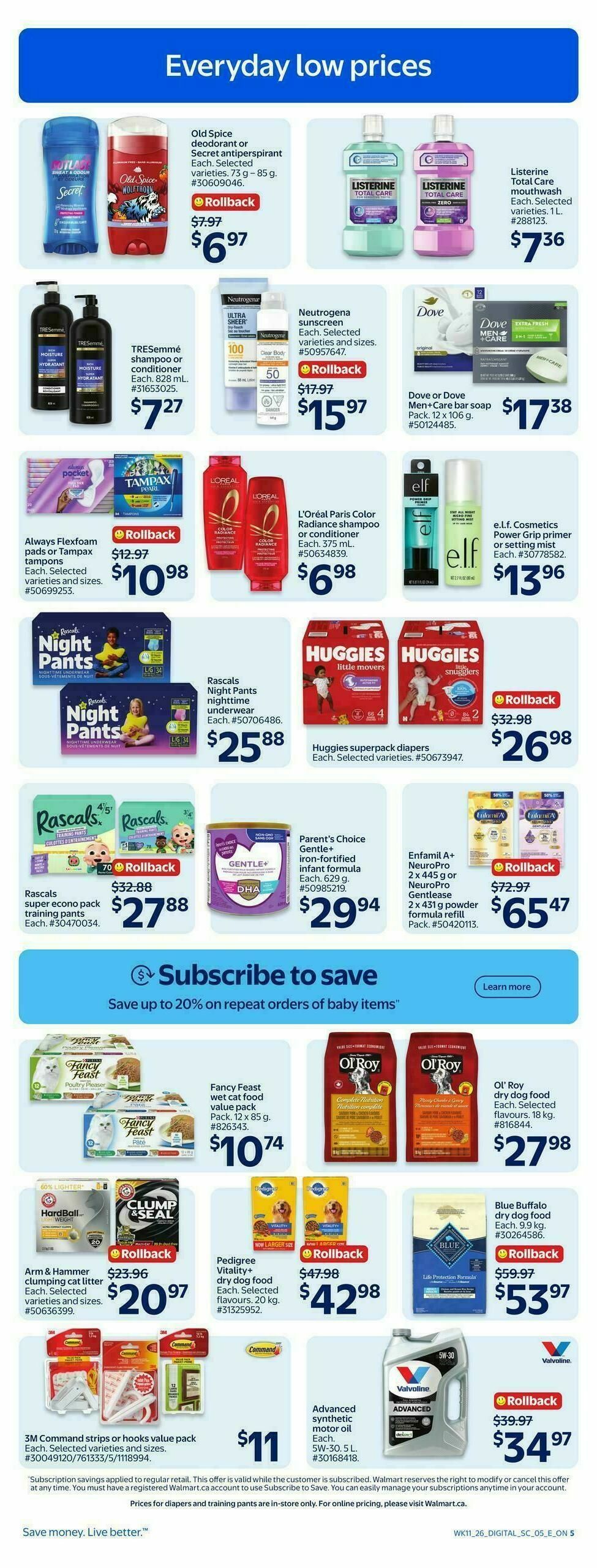 Walmart Flyer from April 9