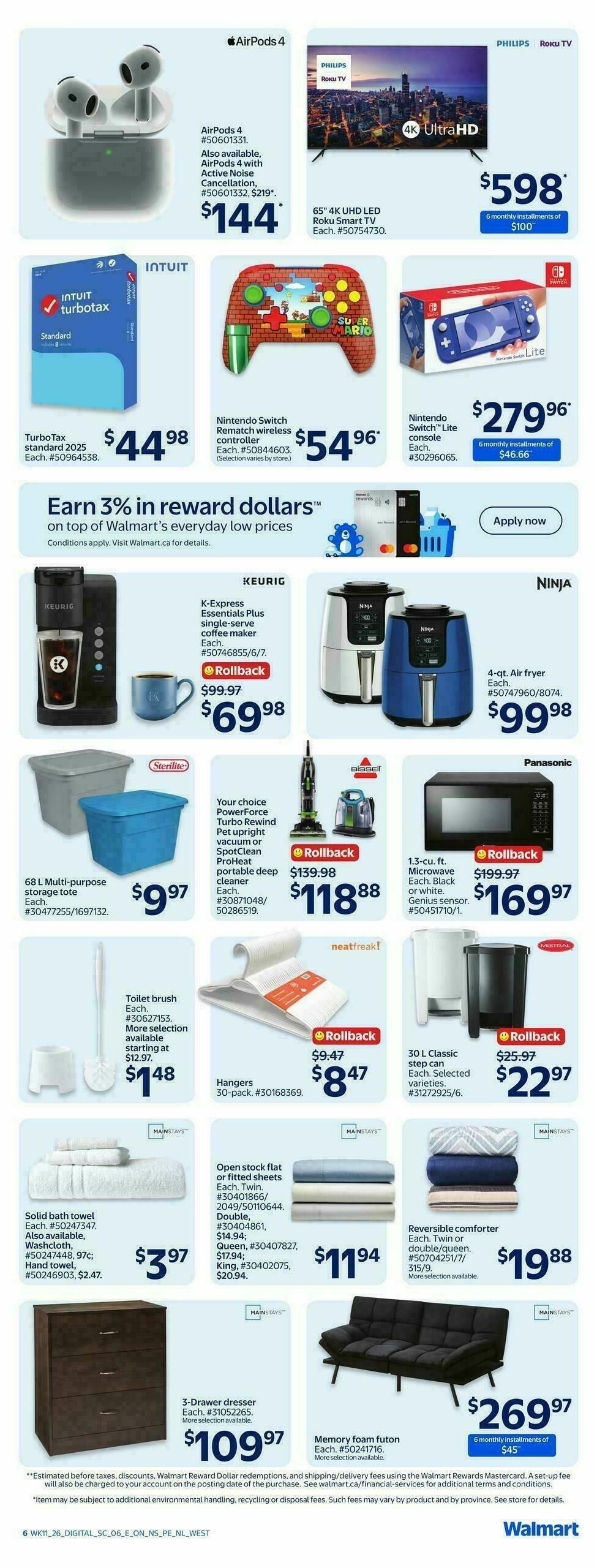 Walmart Flyer from April 9