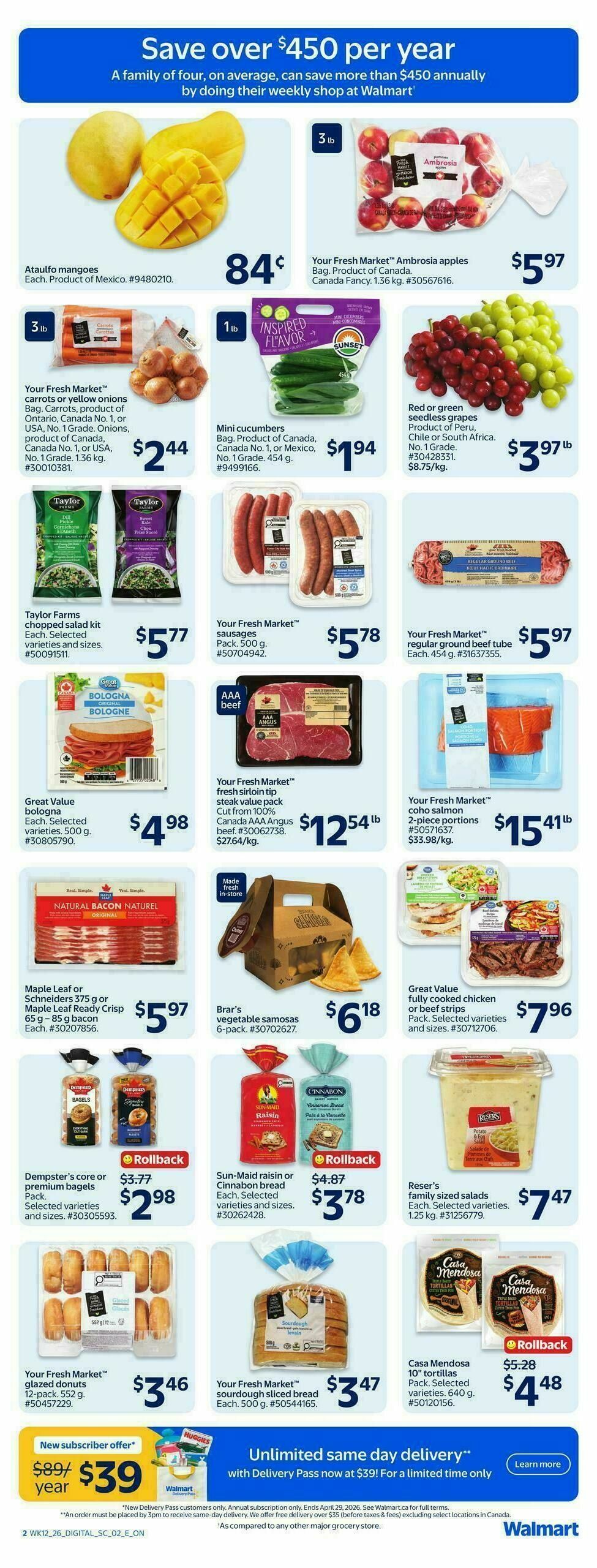 Walmart Flyer from April 16