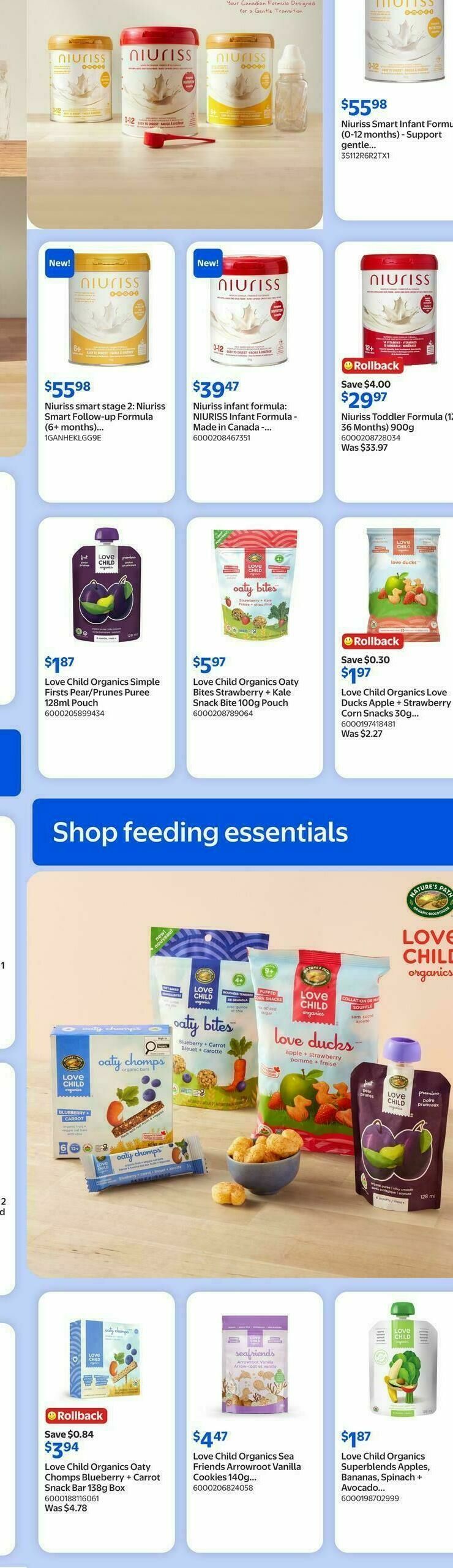 Walmart The Baby Event Flyer from April 16