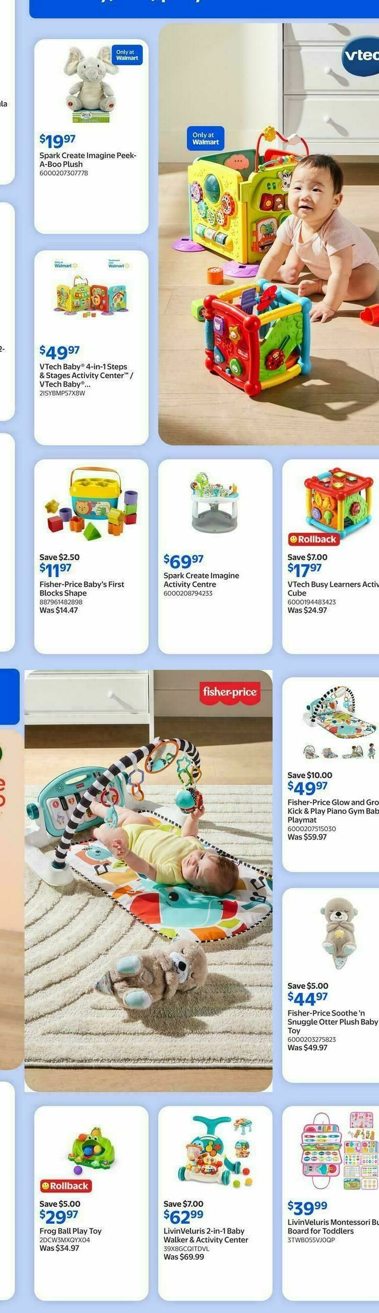 Walmart The Baby Event Flyer from April 16