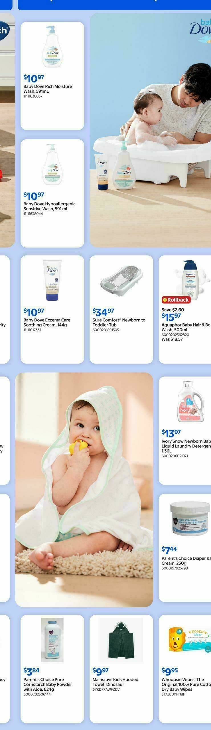 Walmart The Baby Event Flyer from April 16