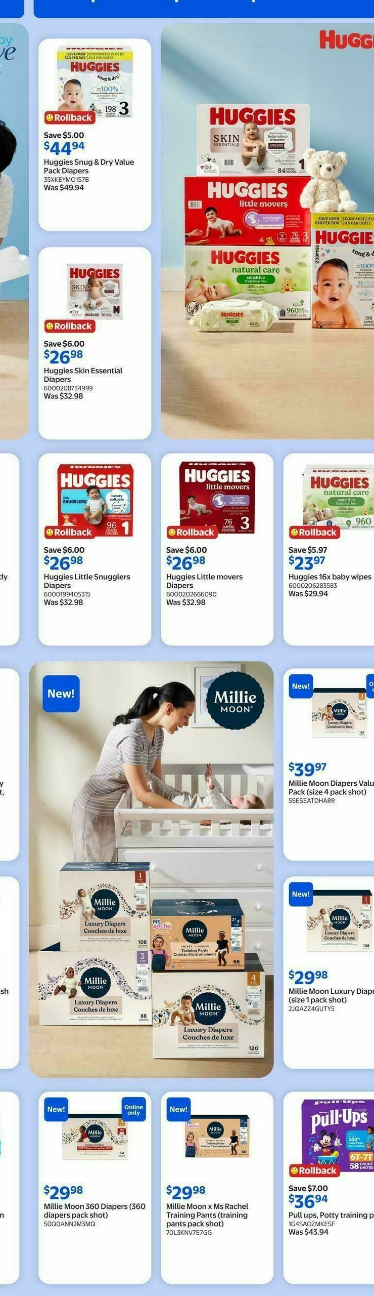 Walmart The Baby Event Flyer from April 16