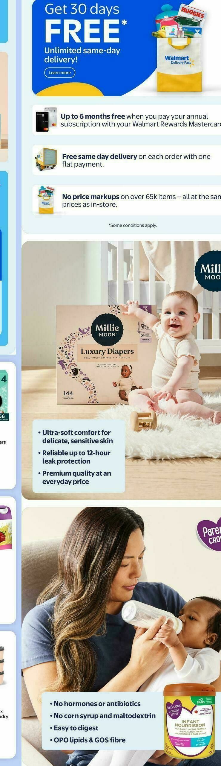 Walmart The Baby Event Flyer from April 16