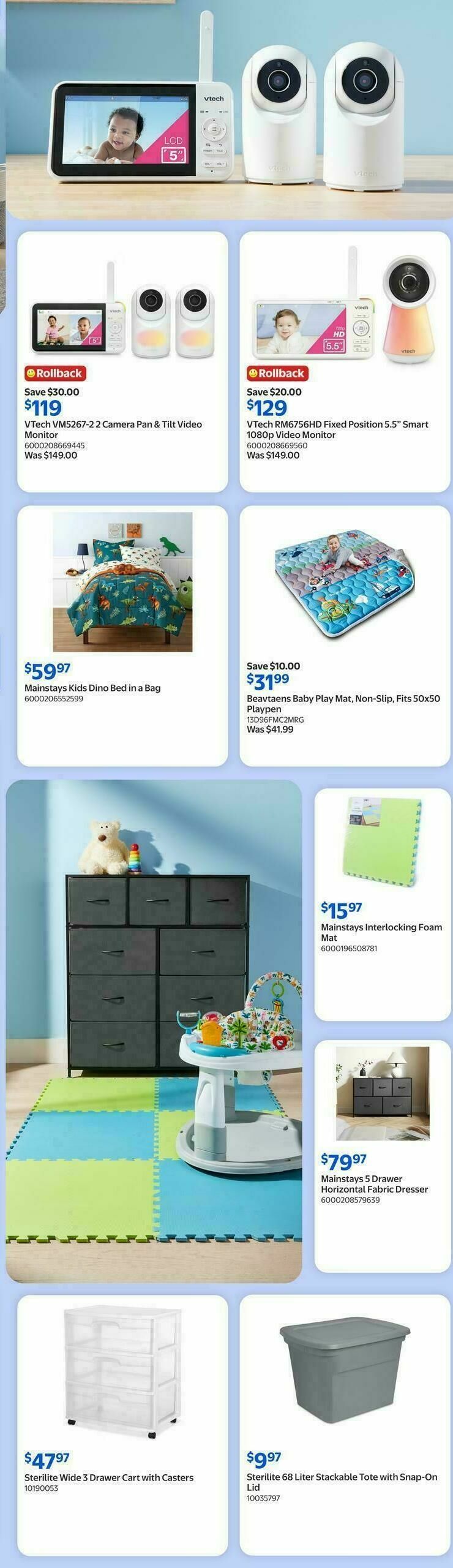 Walmart The Baby Event Flyer from April 16