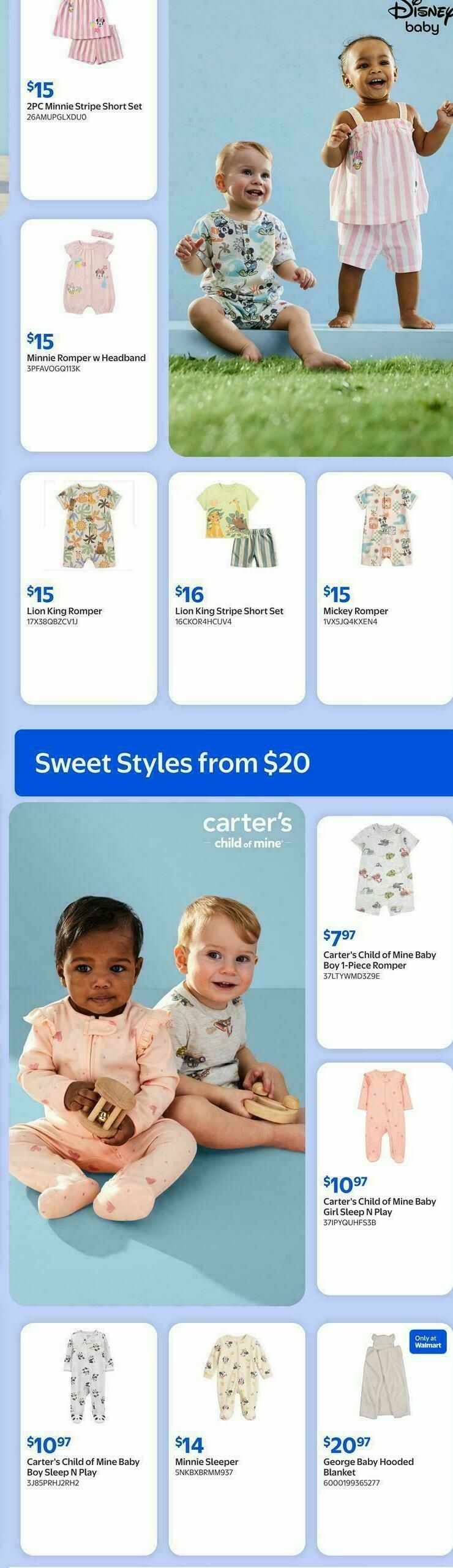 Walmart The Baby Event Flyer from April 16