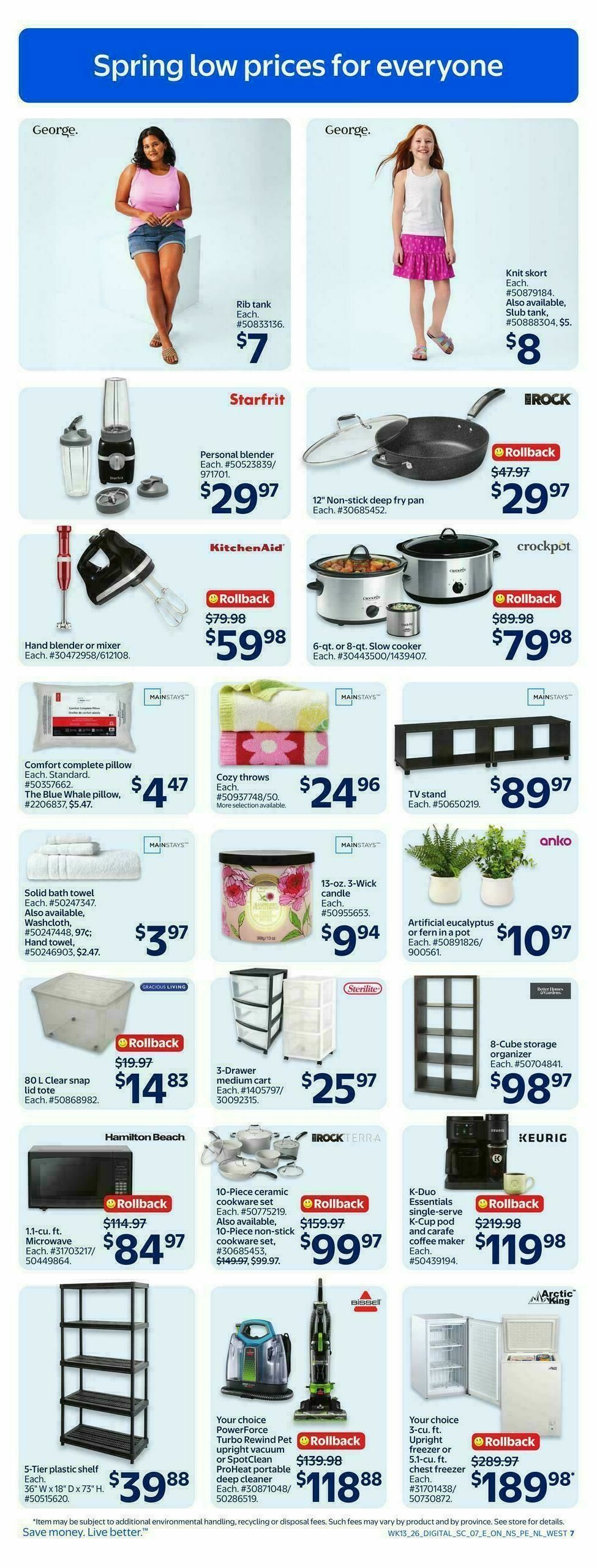 Walmart Flyer from April 23