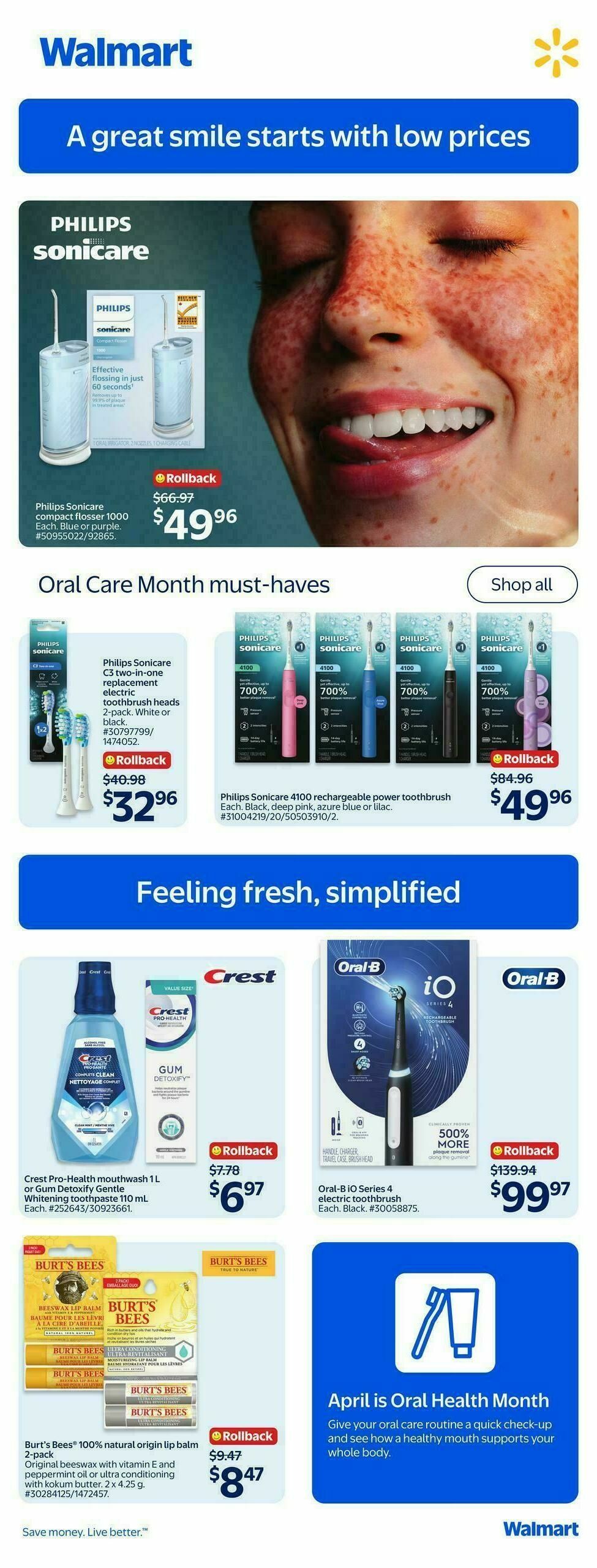 Walmart Flyer from April 23