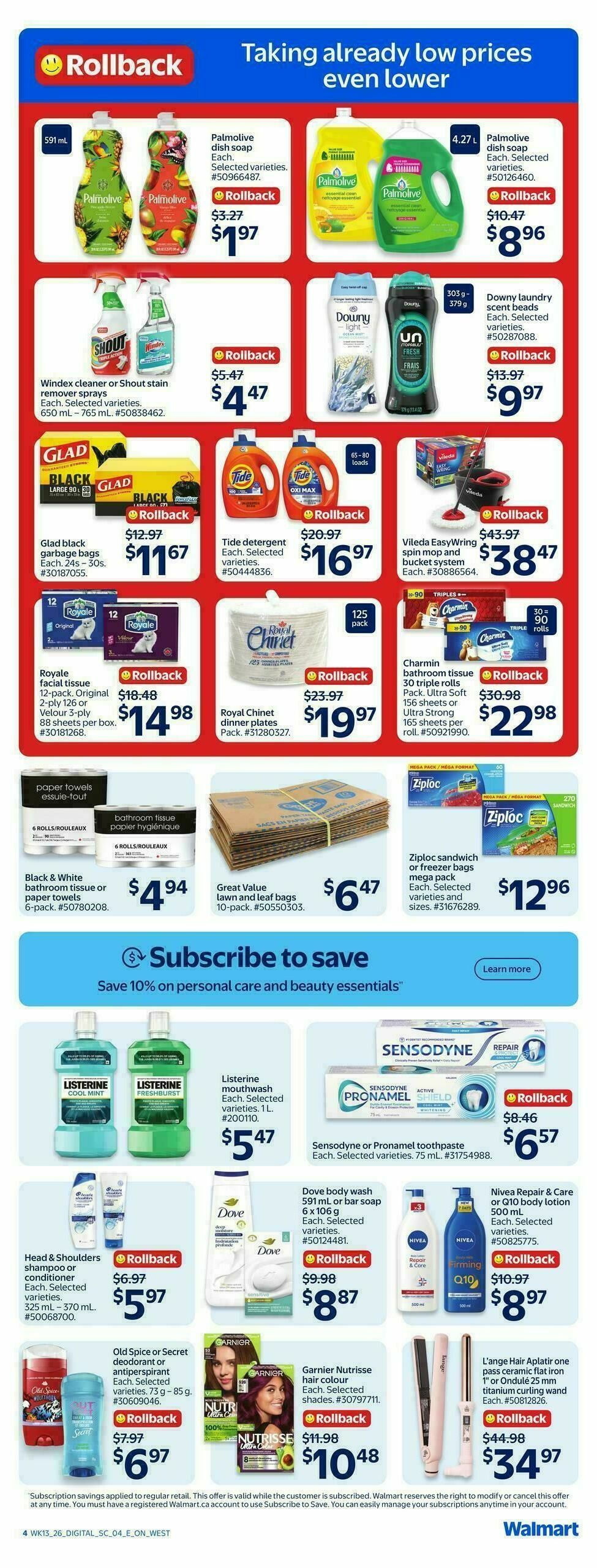 Walmart Flyer from April 23