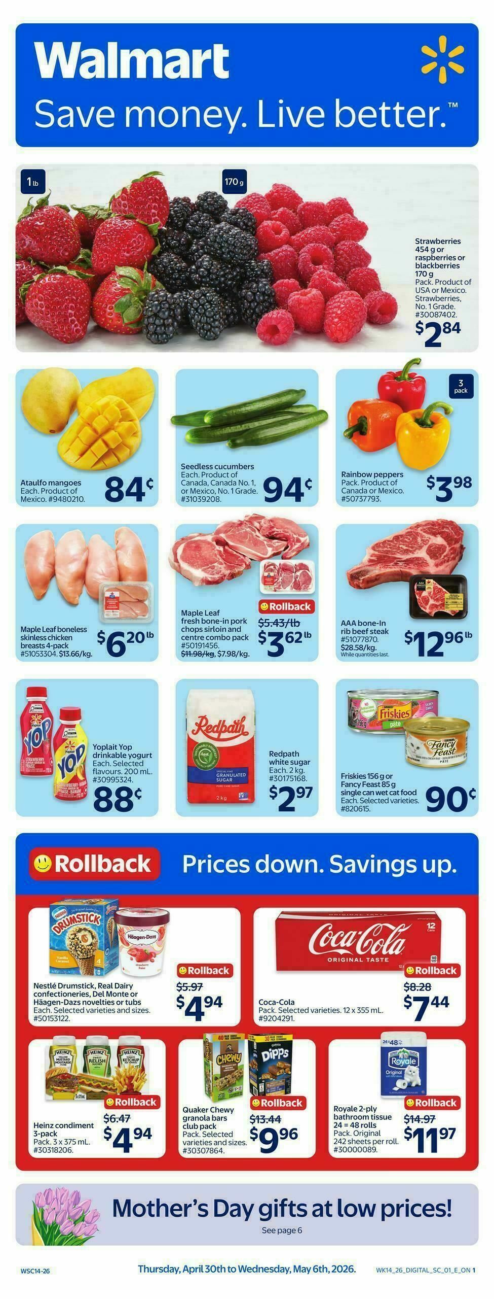 Walmart Flyer from April 30