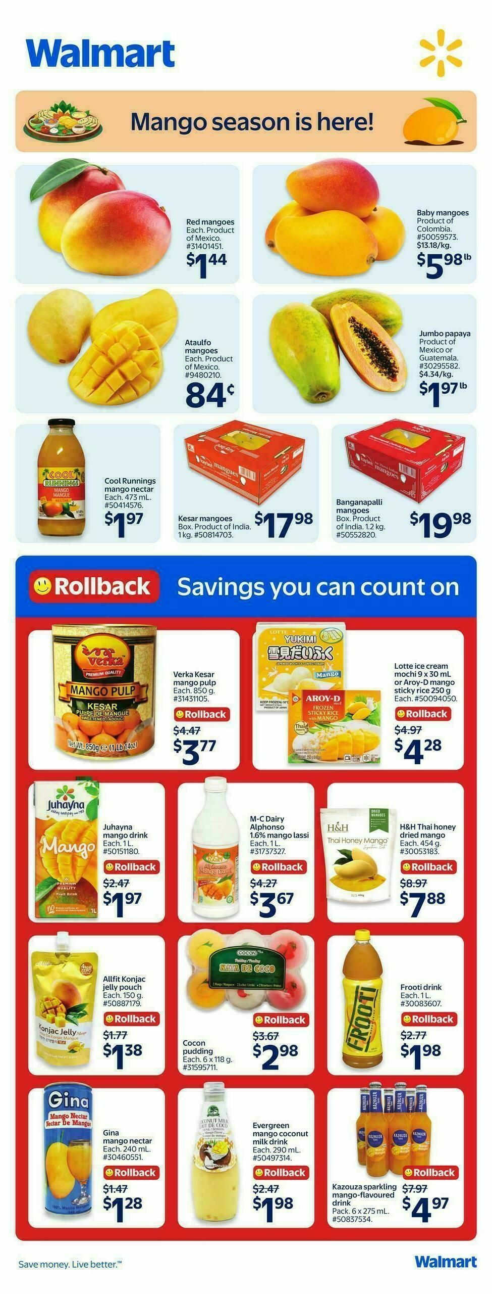 Walmart Flyer from April 30