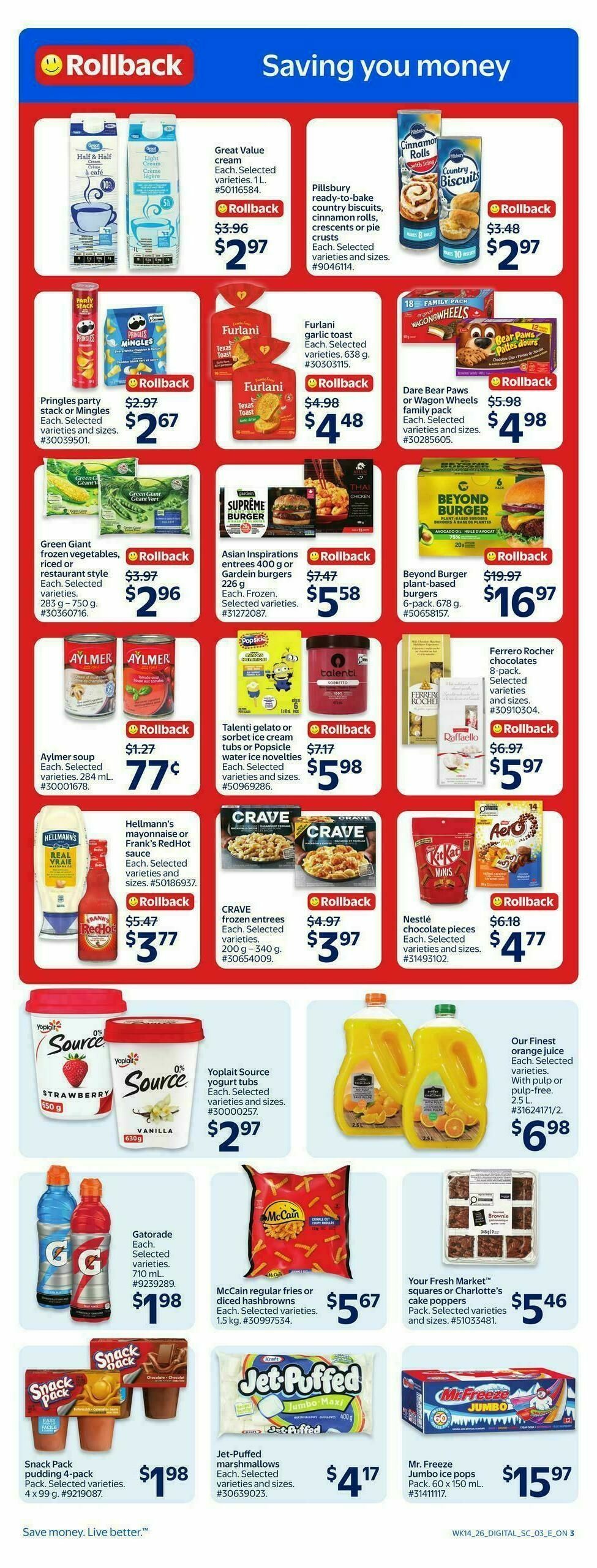 Walmart Flyer from April 30