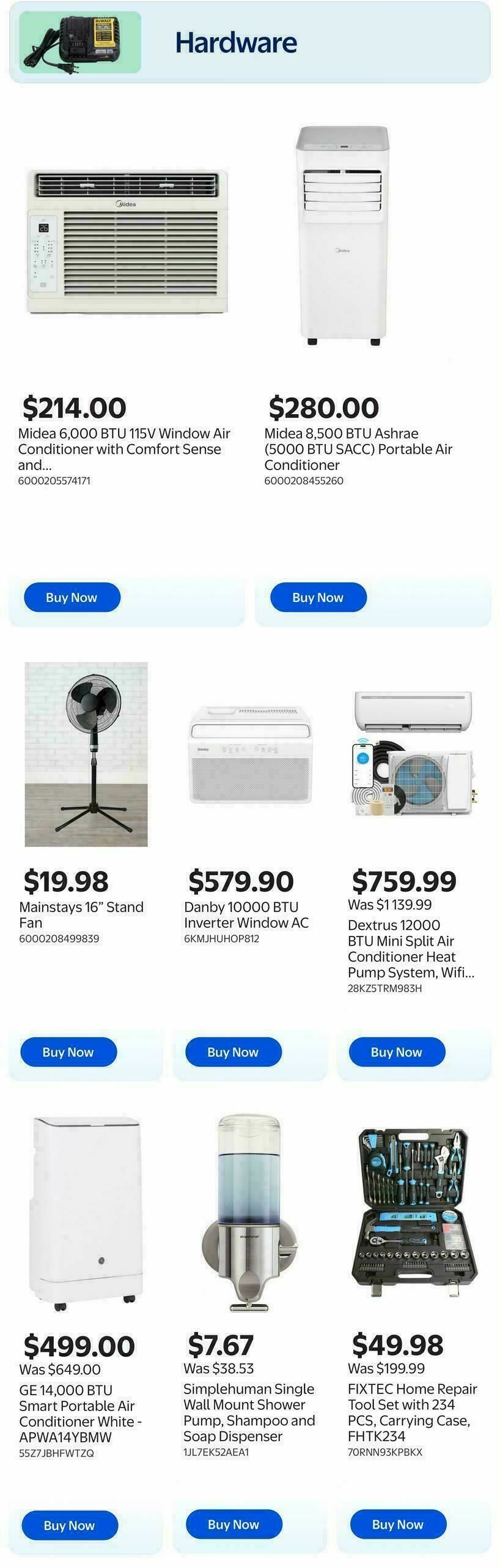 Walmart Home Event Flyer from April 30
