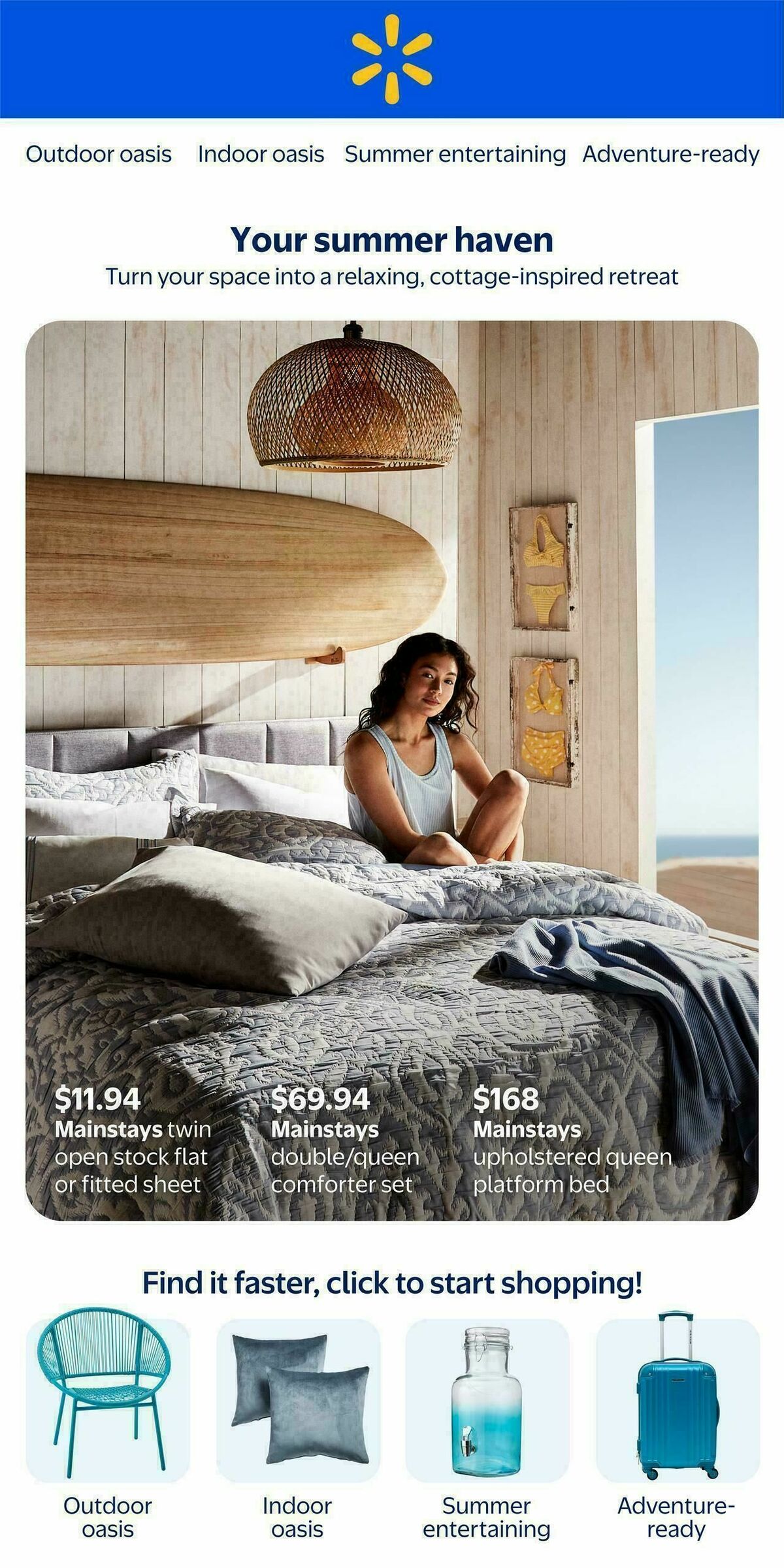 Walmart Summer Home Flyer from April 30