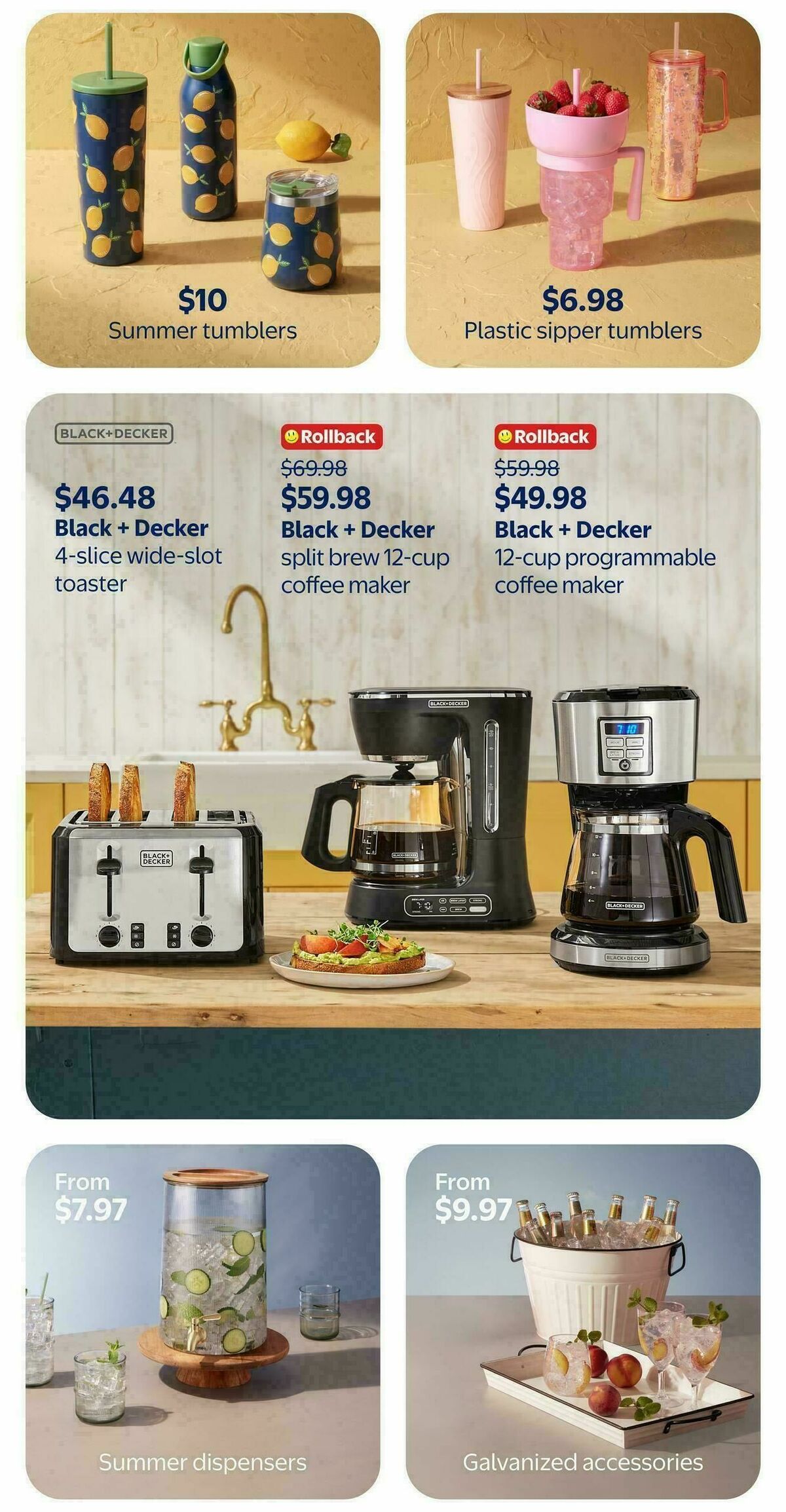 Walmart Summer Home Flyer from April 30