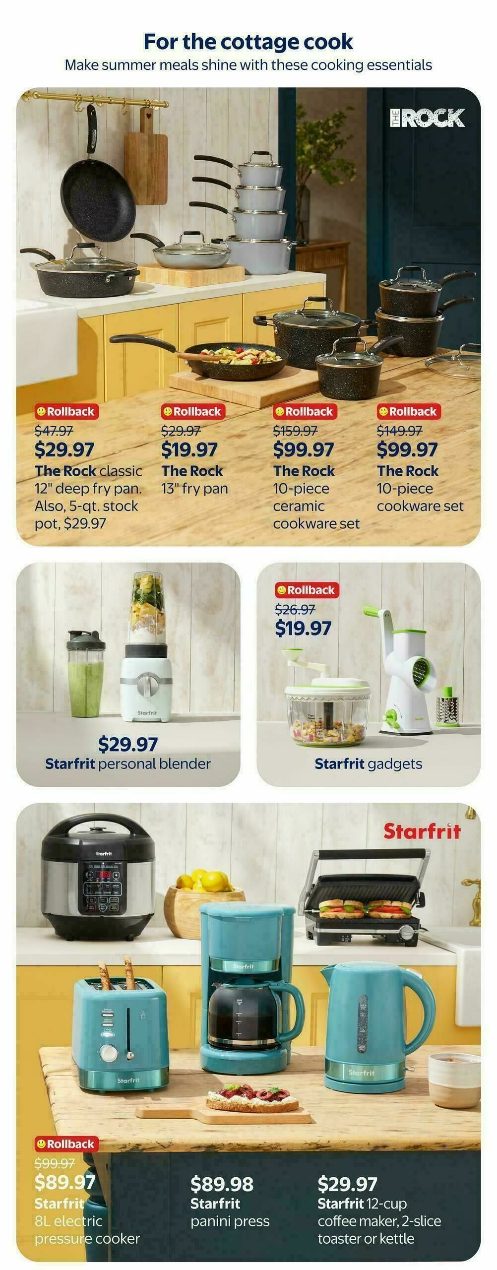 Walmart Summer Home Flyer from April 30