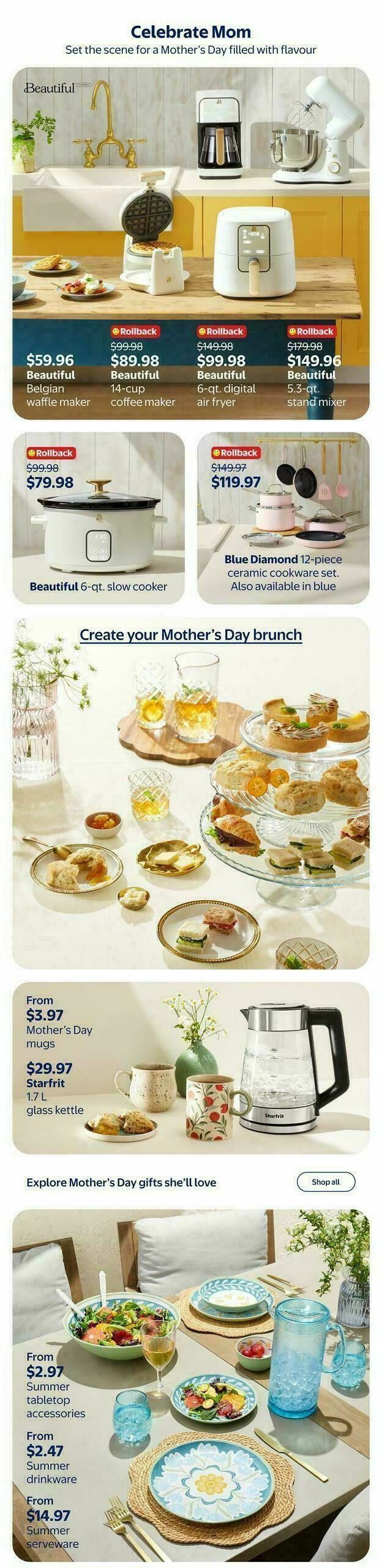 Walmart Summer Home Flyer from April 30