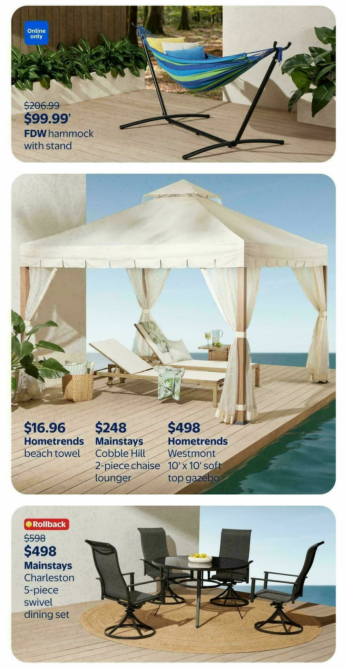 Walmart Summer Home Flyer from April 30
