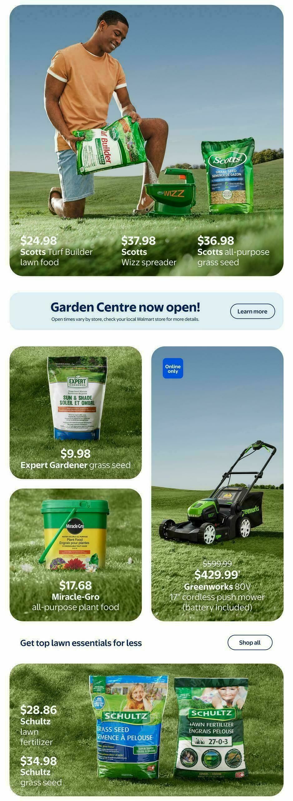 Walmart Summer Home Flyer from April 30