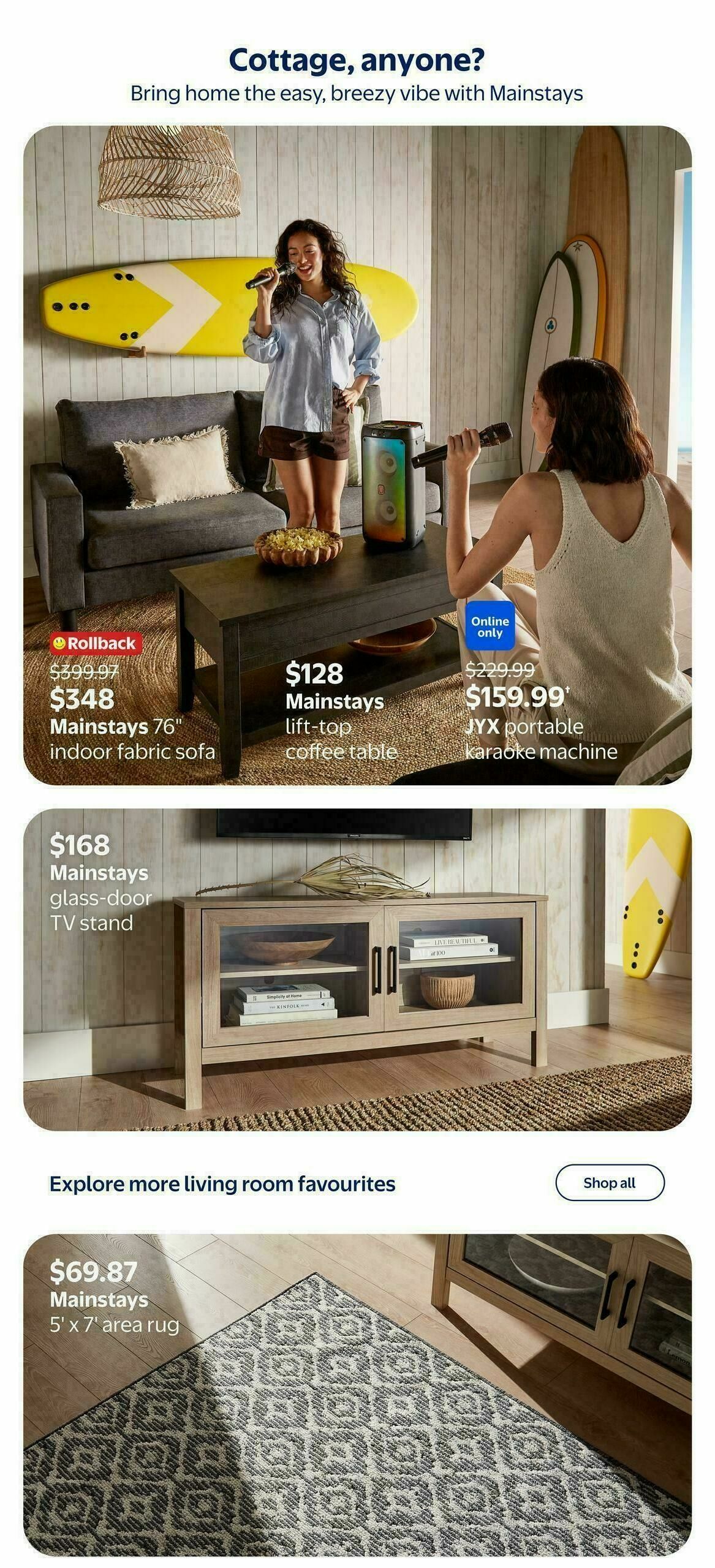 Walmart Summer Home Flyer from April 30