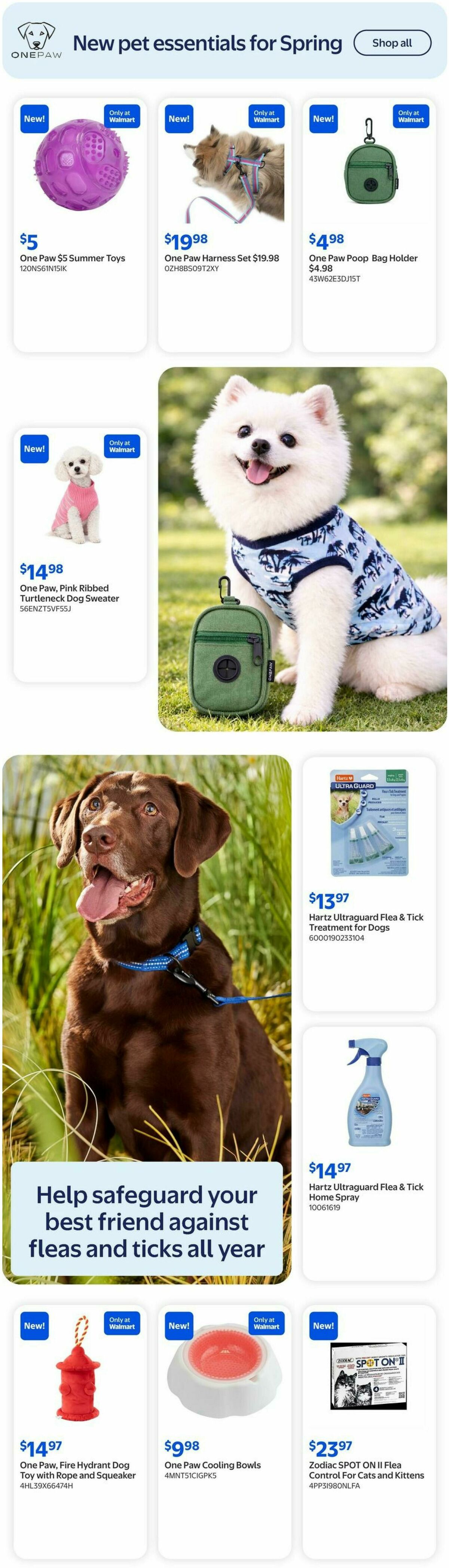Walmart The Pet Event Flyer from April 30
