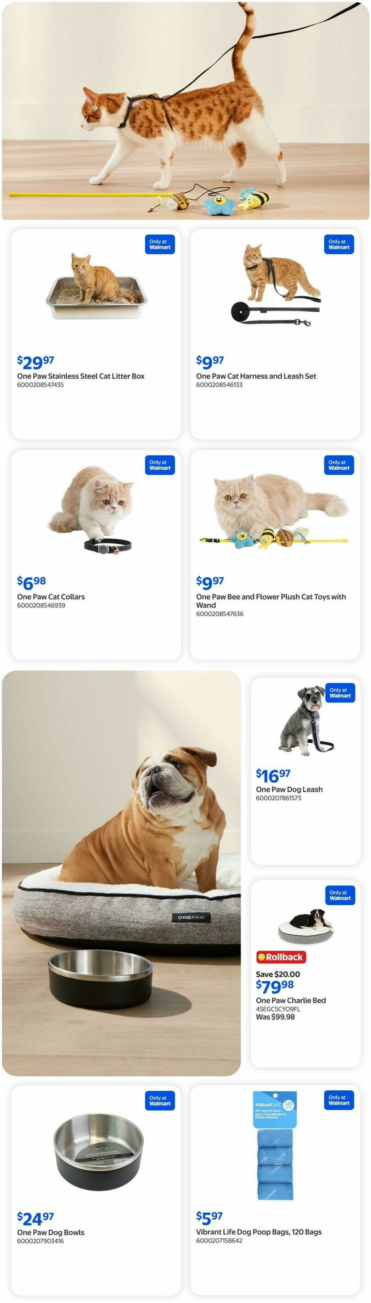 Walmart The Pet Event Flyer from April 30