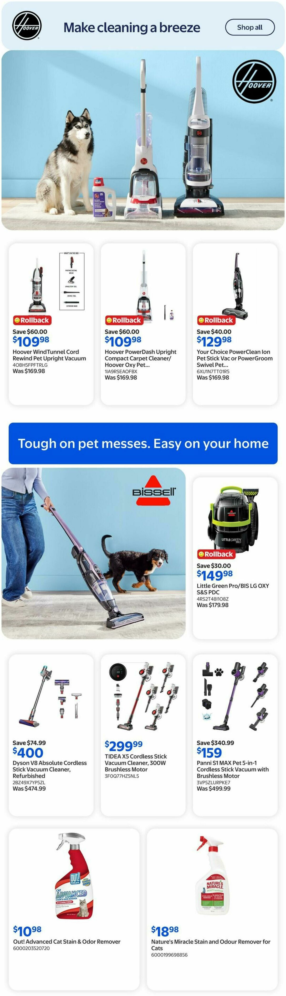 Walmart The Pet Event Flyer from April 30