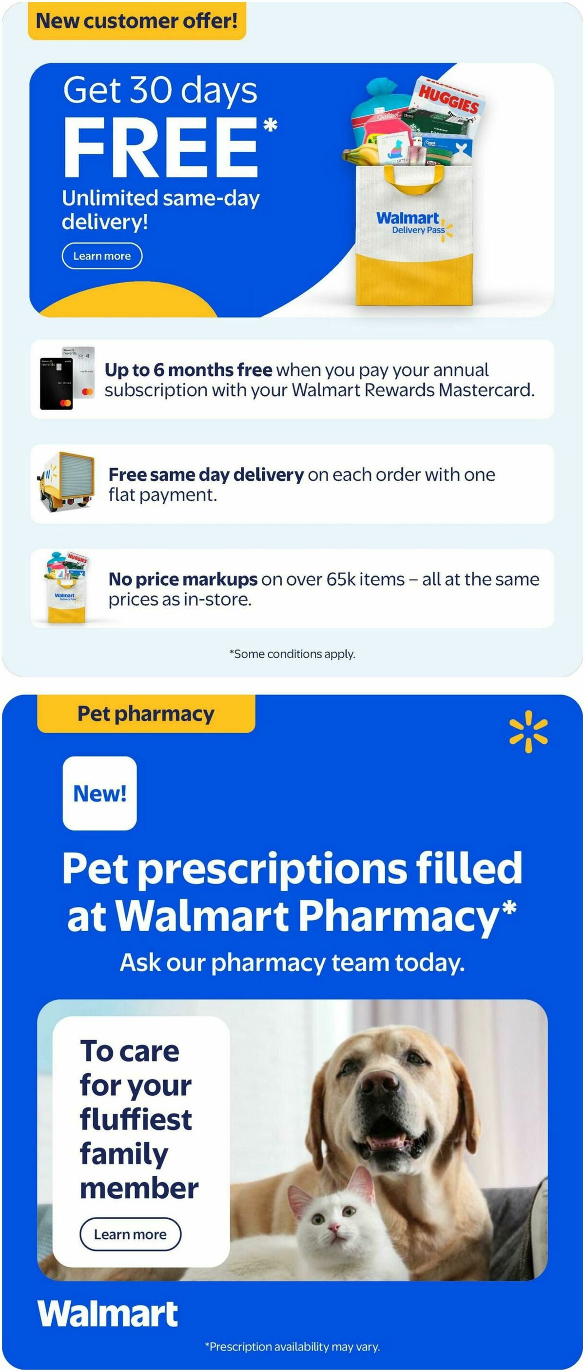 Walmart The Pet Event Flyer from April 30