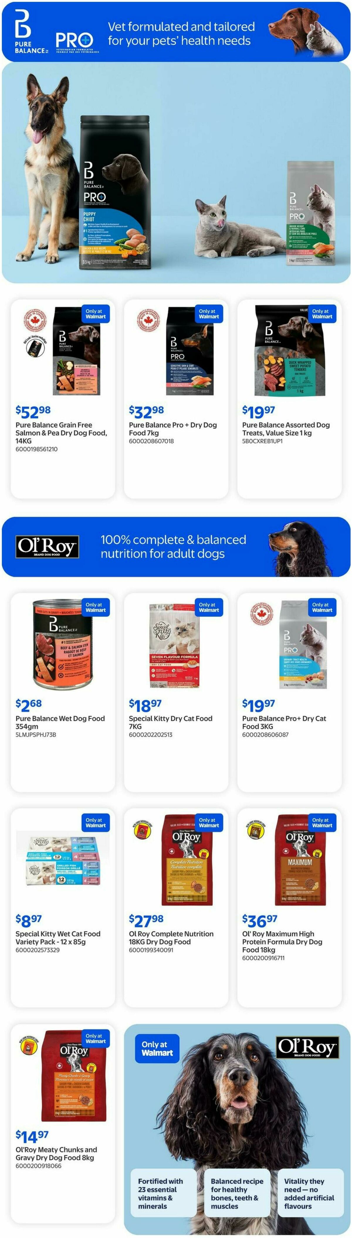 Walmart The Pet Event Flyer from April 30