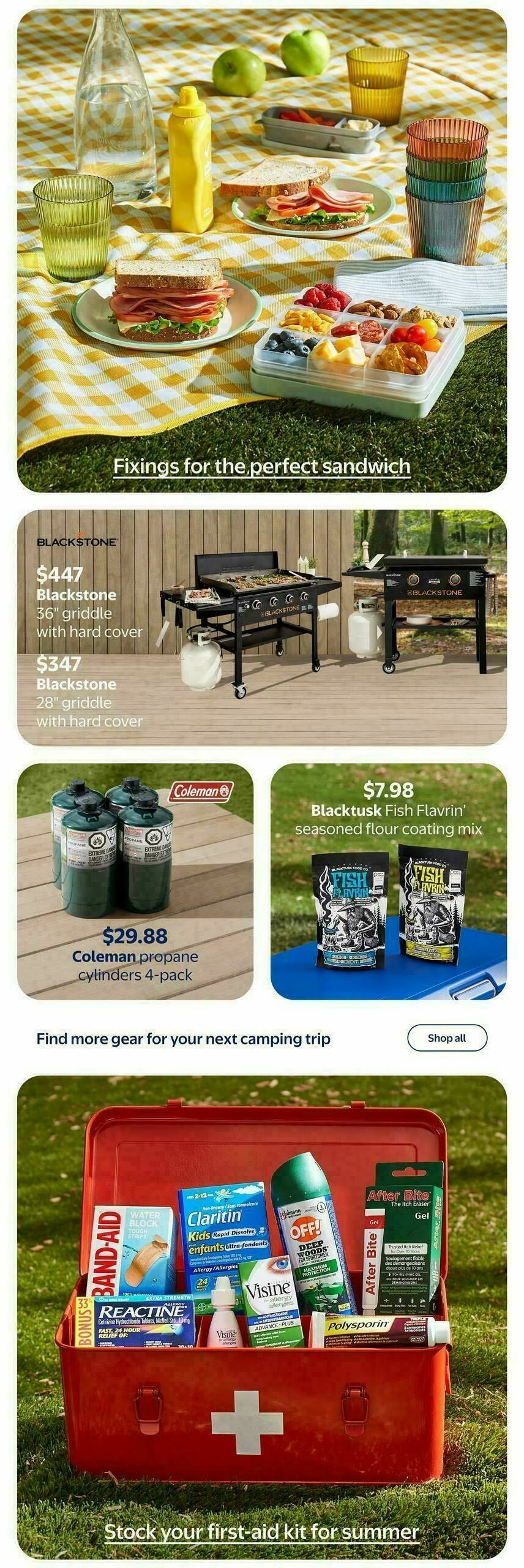 Walmart Summer Outdoors Flyer from May 7