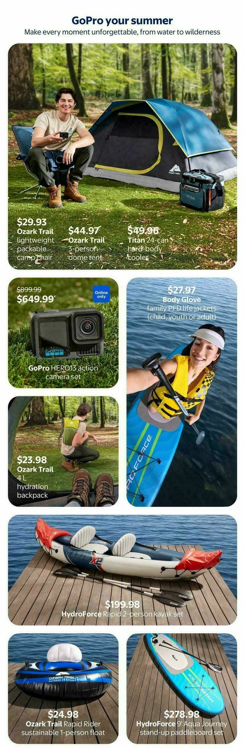 Walmart Summer Outdoors Flyer from May 7
