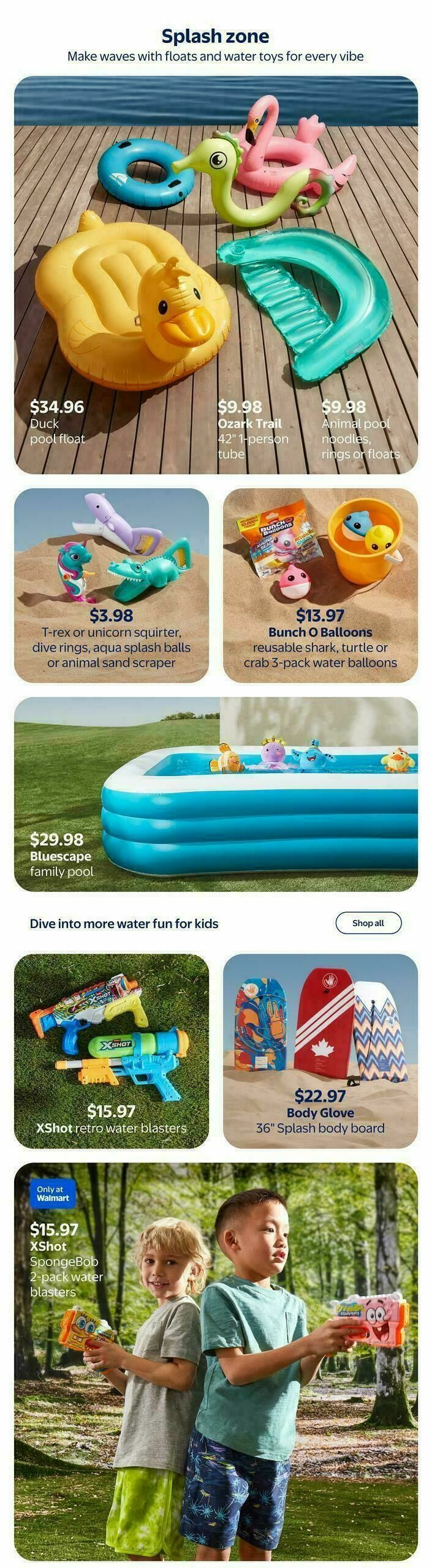 Walmart Summer Outdoors Flyer from May 7
